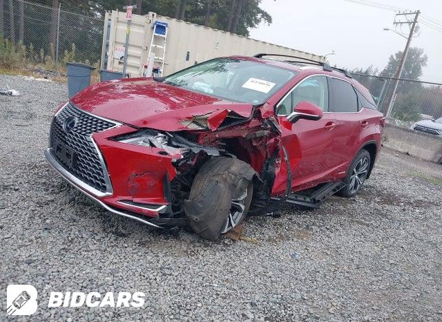 2020 Lexus RX — VIN 2T2HGMDA8LC056167, şəkil 2