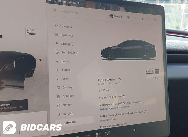 2025 Tesla MODEL 3 — VIN 5YJ3E1EAXSF044257, şəkil 7