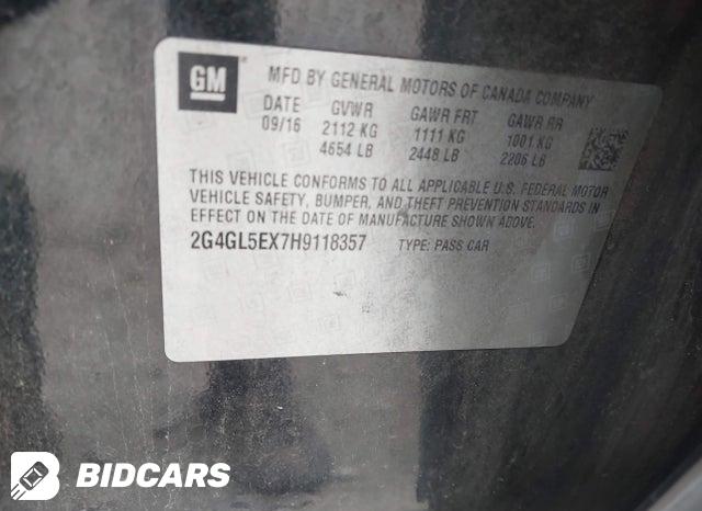 2G4GL5EX7H9118357 2017 Buick Regal photo no. 9