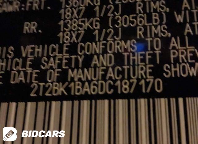 2T2BK1BA6DC187170 2013 Lexus RX photo no. 9