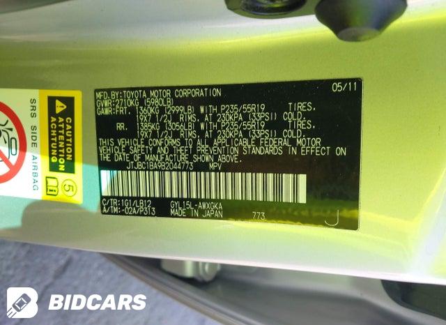 JTJBC1BA9B2044773 2011 Lexus RX photo no. 9