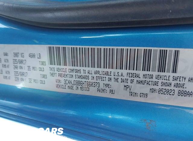 2017 Jeep New Compass — VIN 3C4NJDBB6HT660373, şəkil 9