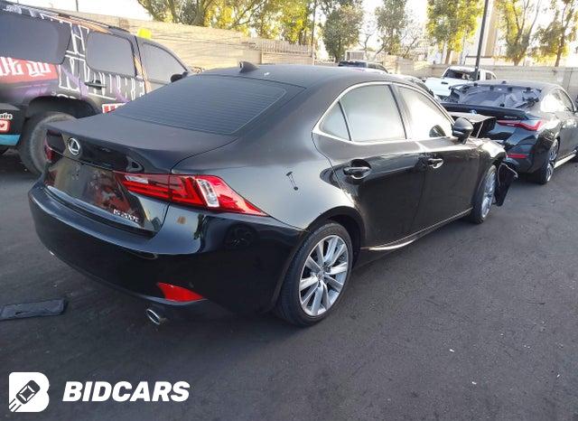 2016 Lexus IS — VIN JTHBA1D25G5033207, şəkil 4