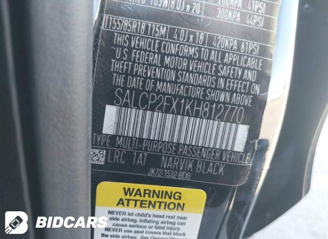 2019 Land Rover Discovery — VIN SALCP2FX1KH812770, şəkil 9