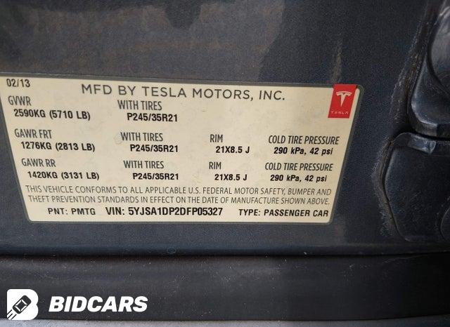 5YJSA1DP2DFP05327 2013 Tesla Model S photo no. 9