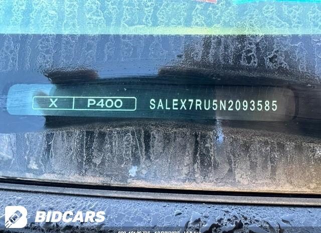 2022 Land Rover Defensor — VIN SALEX7RU5N2093585, şəkil 9