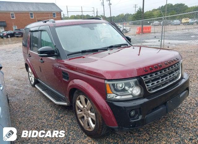 2016 Land Rover LR4 — VIN SALAG2V6XGA809446