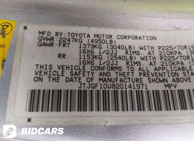 JTJGF10U820141971 2002 Lexus RX photo no. 9