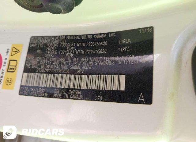 2017 Lexus RX — VIN 2T2BZMCA1HC069836, şəkil 9