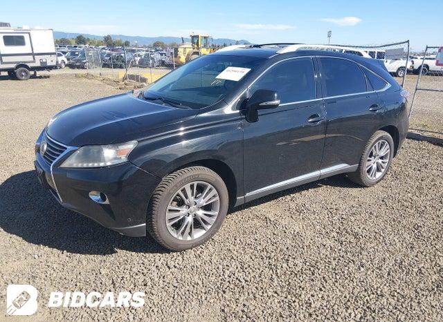 2T2ZK1BA9DC118584 2013 Lexus RX photo no. 2