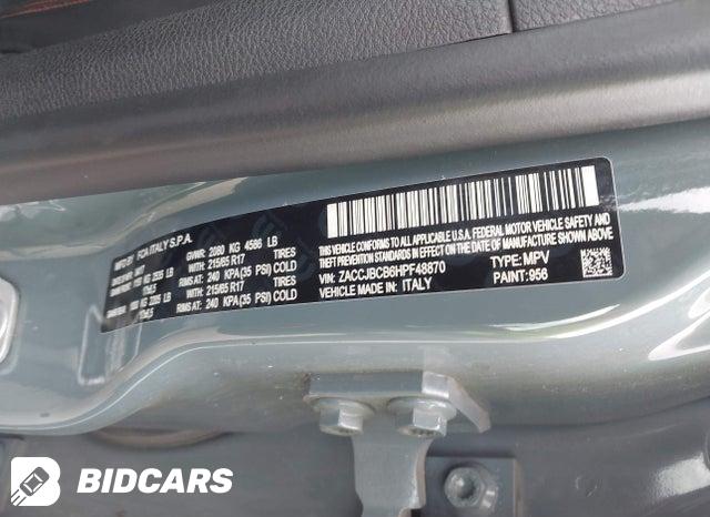 2017 Jeep Renegade — VIN ZACCJBCB6HPF48870, şəkil 9