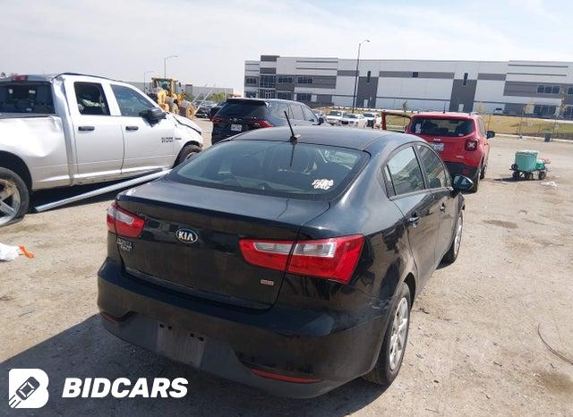 2017 KIA Rio — VIN KNADM4A33H6105272, şəkil 4