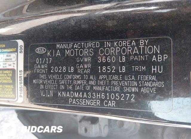 2017 KIA Rio — VIN KNADM4A33H6105272, şəkil 9