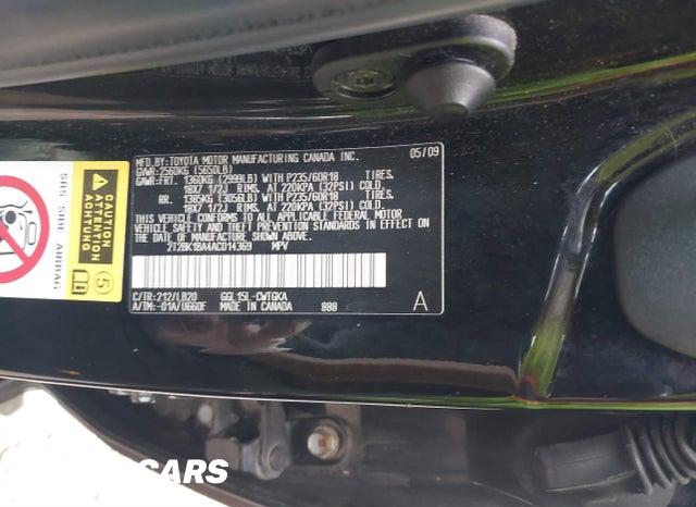 2T2BK1BA4AC014369 2010 Lexus RX photo no. 9