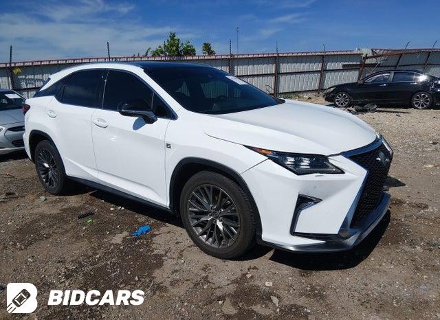 2017 Lexus RX — VIN 2T2BZMCA6HC087958, şəkil 1