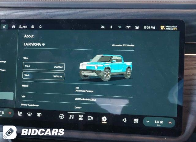 7FCTGAAA6NN006105 2022 Rivian R1T photo no. 7