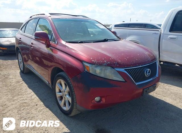 2T2ZK1BA0AC011161 2010 Lexus RX photo no. 1