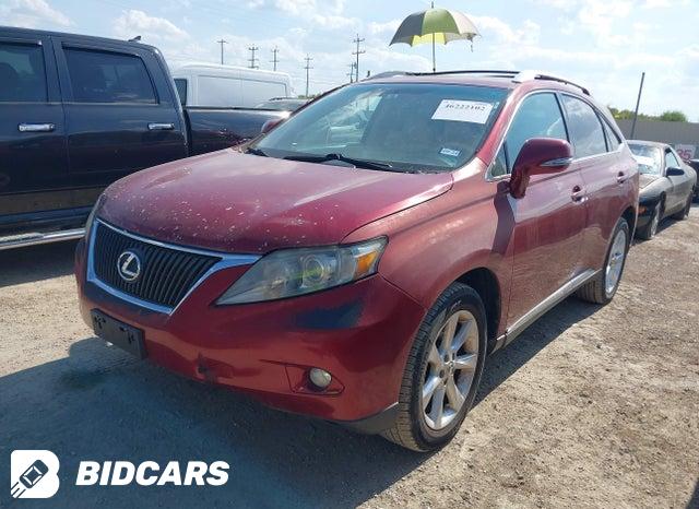2T2ZK1BA0AC011161 2010 Lexus RX photo no. 2