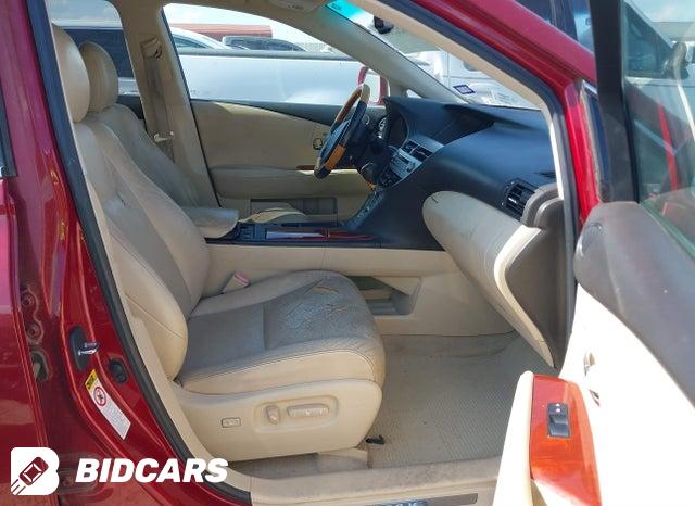 2T2ZK1BA0AC011161 2010 Lexus RX photo no. 5