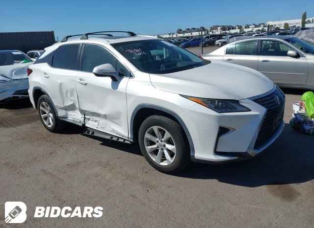 2016 Lexus RX — VIN 2T2ZZMCA8GC011722