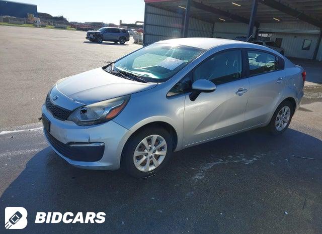 2016 KIA Rio — VIN KNADM4A3XG6574311, şəkil 2