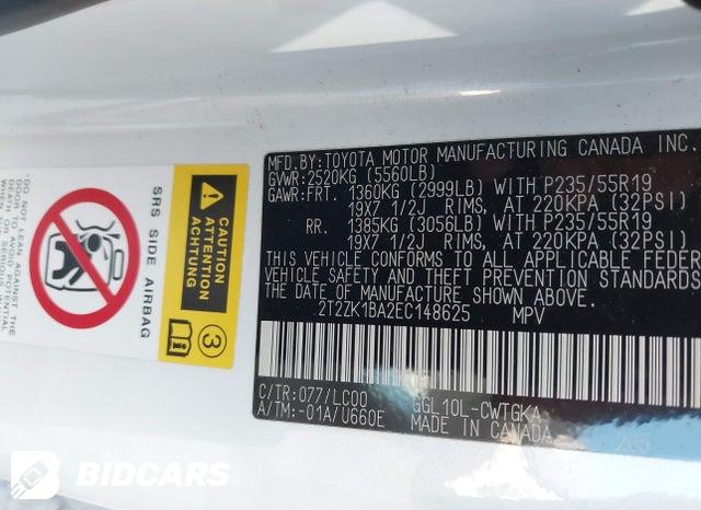 2T2ZK1BA2EC148625 2014 Lexus RX photo no. 9