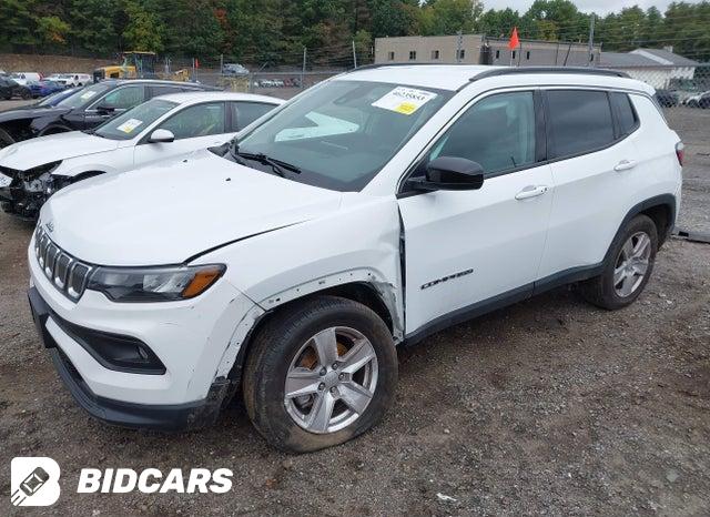 2022 Jeep Compass — VIN 3C4NJDBB7NT210324, şəkil 2