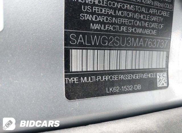 2021 Land Rover Range Rover — VIN SALWG2SU3MA763737, şəkil 9