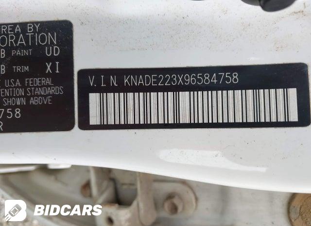 KNADE223X96584758 2009 KIA Rio photo no. 9
