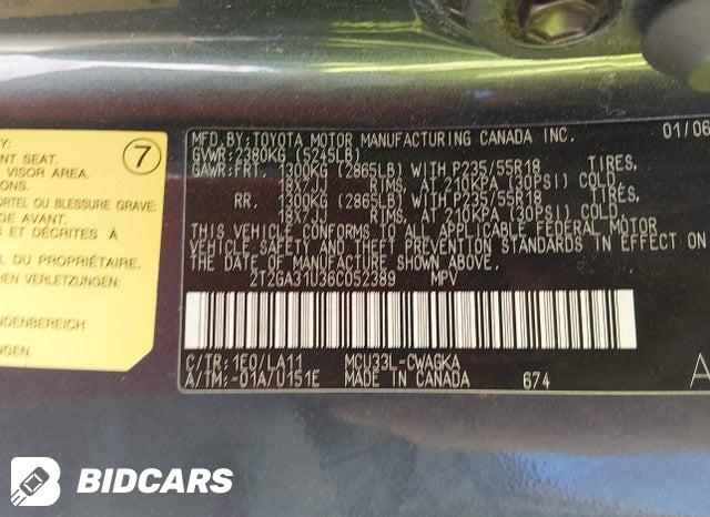 2T2GA31U36C052389 2006 Lexus RX photo no. 9