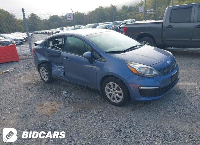 2016 KIA Rio — VIN KNADM4A35G6650937, şəkil 1