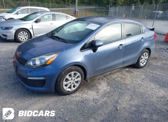 2016 KIA Rio — VIN KNADM4A35G6650937, şəkil 2