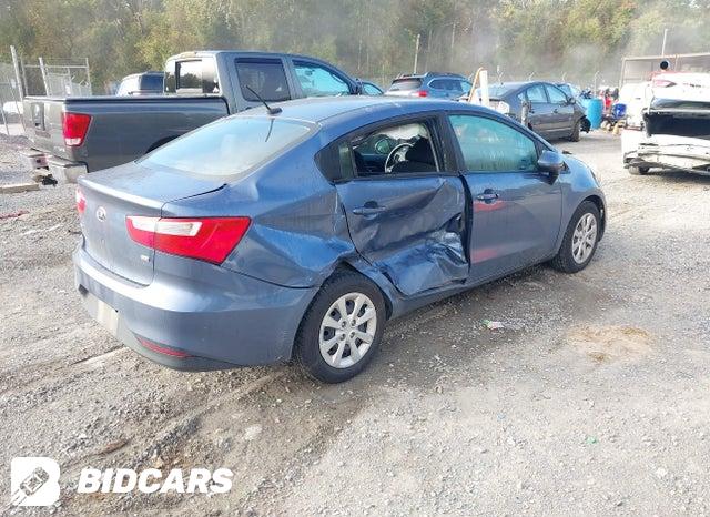 2016 KIA Rio — VIN KNADM4A35G6650937, şəkil 4