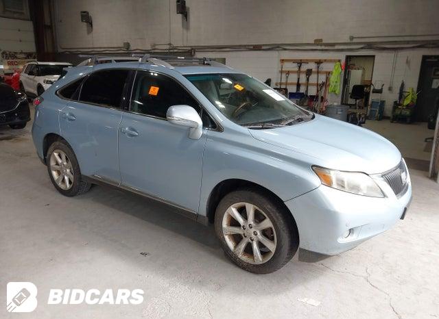 2T2ZK1BA1AC012321 2010 Lexus RX photo no. 1