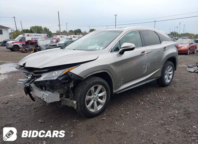 2017 Lexus RX — VIN 2T2BZMCA4HC062623, şəkil 2