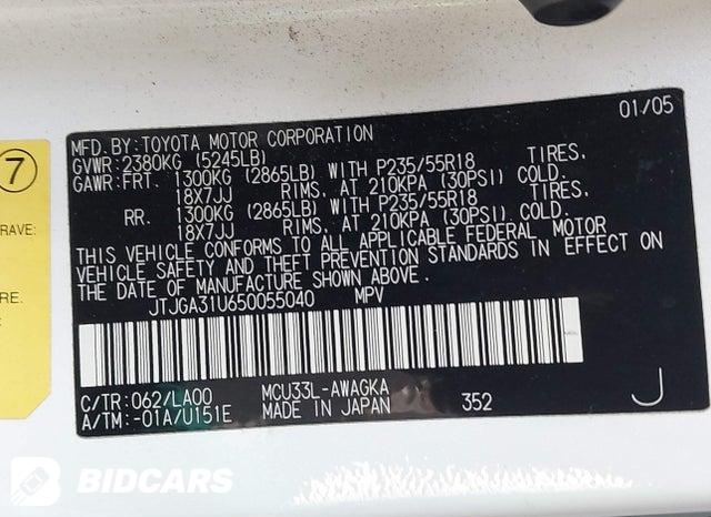JTJGA31U650055040 2005 Lexus RX photo no. 9