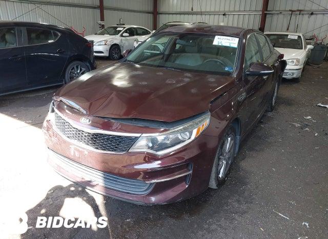 2016 KIA Optima — VIN 5XXGT4L39GG020002, şəkil 2