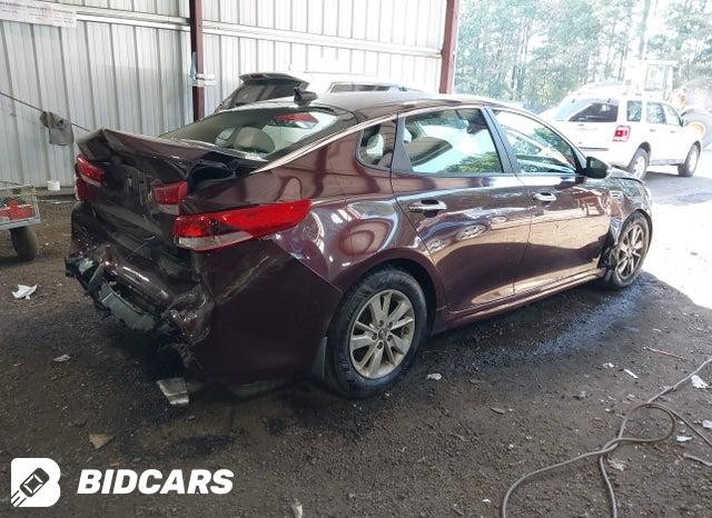 2016 KIA Optima — VIN 5XXGT4L39GG020002, şəkil 4