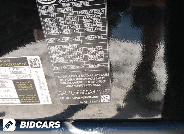 2025 Land Rover Range Rover — VIN SAL1L9E98SA471956, şəkil 9
