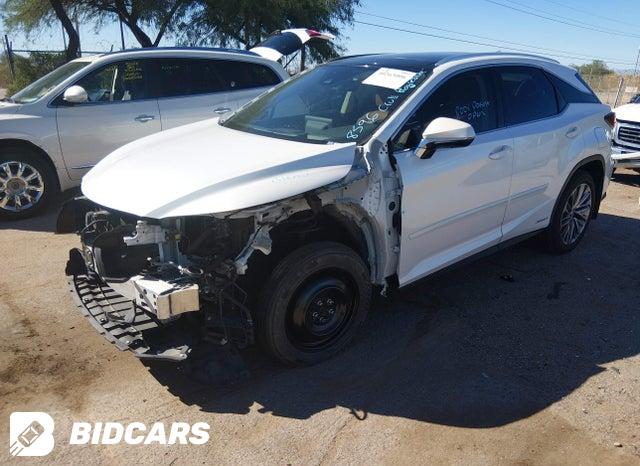 2022 Lexus RX — VIN 2T2JGMDA7NC080433, şəkil 2