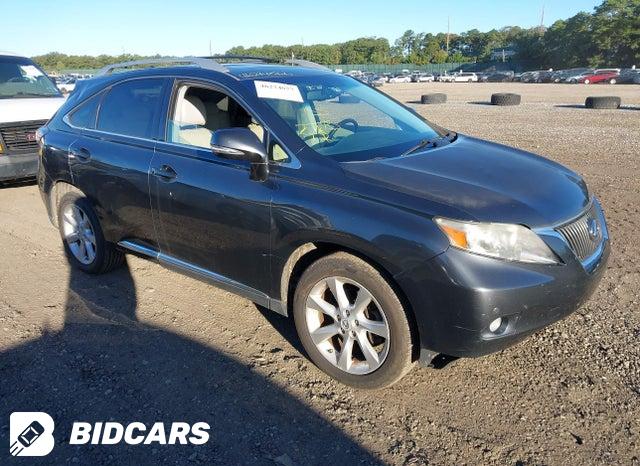 2T2ZK1BA5AC038209 2010 Lexus RX photo no. 1