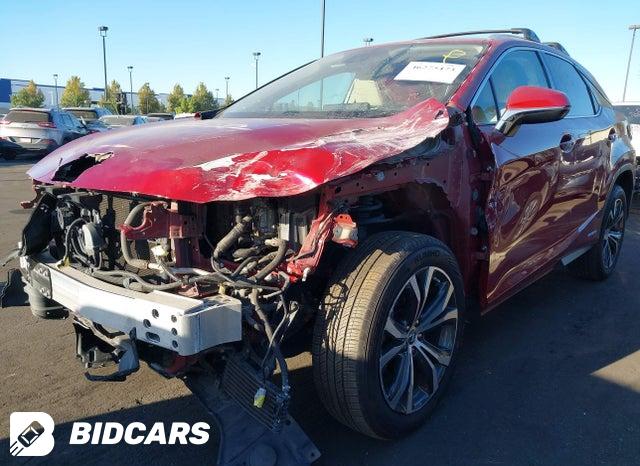 2020 Lexus RX — VIN 2T2HGMDA9LC048305, şəkil 2