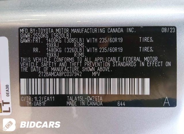 2023 Lexus RX — VIN 2T2BAMCA8PC037942, şəkil 9
