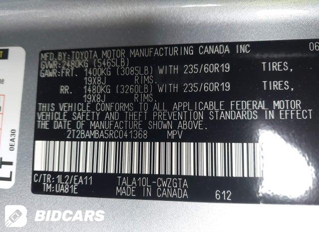 2024 Lexus RX — VIN 2T2BAMBA5RC041368, şəkil 9