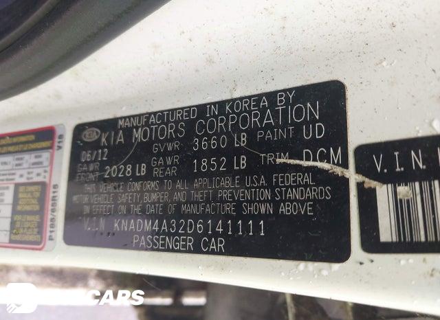 KNADM4A32D6141111 2013 KIA Rio photo no. 9