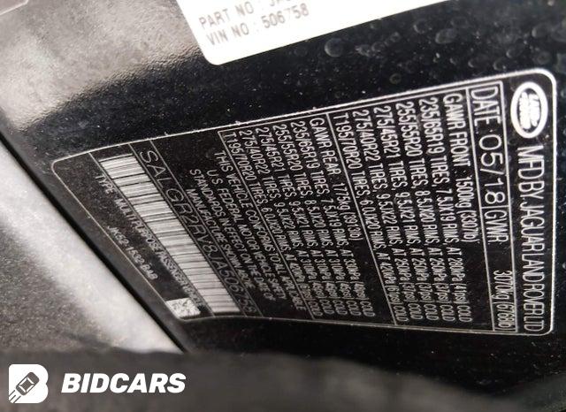 2018 Land Rover Range Rover — VIN SALGR2RV8JA506758, фото 9