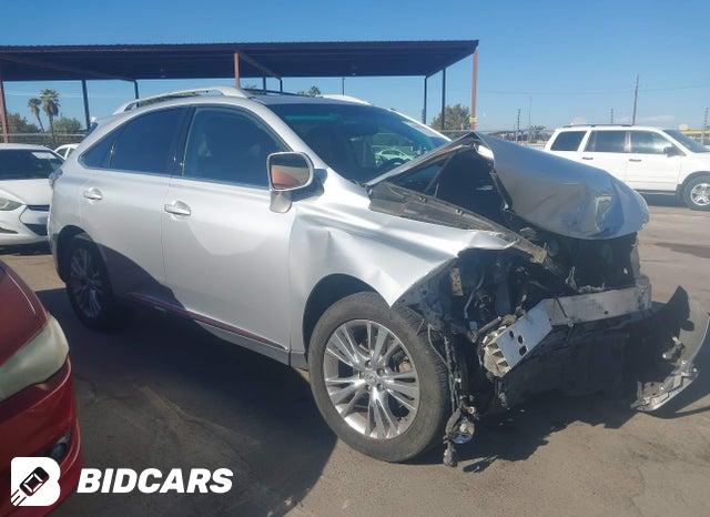 2T2ZK1BA6DC105470 2013 Lexus RX photo no. 1
