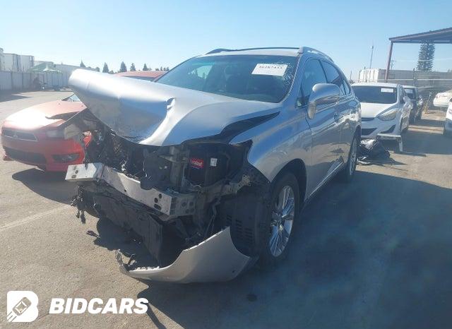 2T2ZK1BA6DC105470 2013 Lexus RX photo no. 2