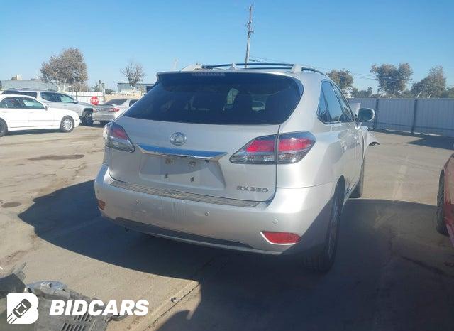 2T2ZK1BA6DC105470 2013 Lexus RX photo no. 4