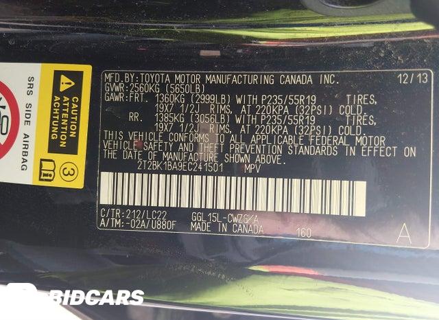 2T2BK1BA9EC241501 2014 Lexus RX photo no. 9